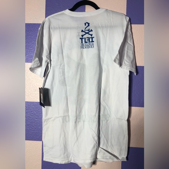 NWT True Love False Idols Wolf Search and Destroy White Tee - Size L - Picture 3 of 5